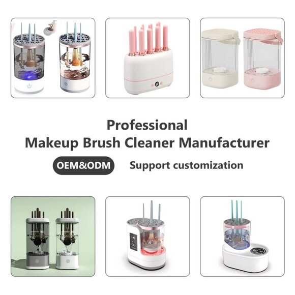 Multi-Functional Electric Makeup Brush Cleaner(1 Set) - Picture 10 of 13